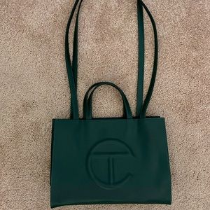 Dark Green Medium Telfar Bag